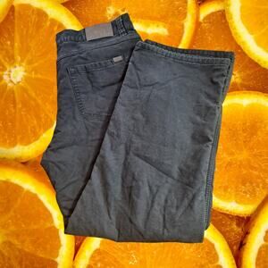 Smith's Workwear Men's Black Stretch‎ Fleece-Lined Sweat Pant Size 36x30